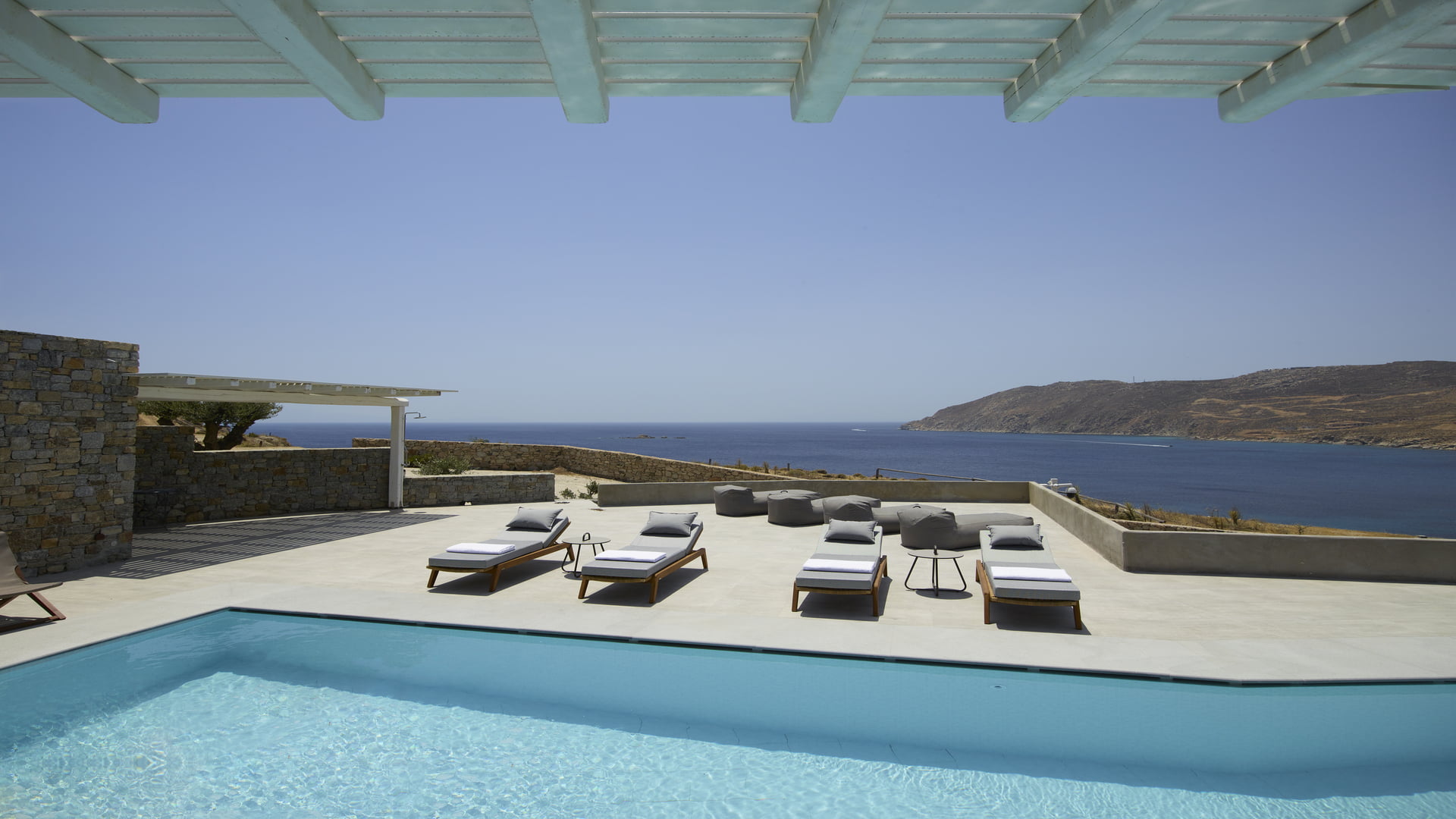 seaside villa mykonos - villas mykonos rent - blue sapphire 6