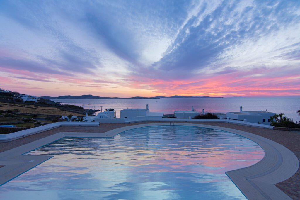 ornate villa mykonos - delos sunset view mykonos - villas mykonos rent