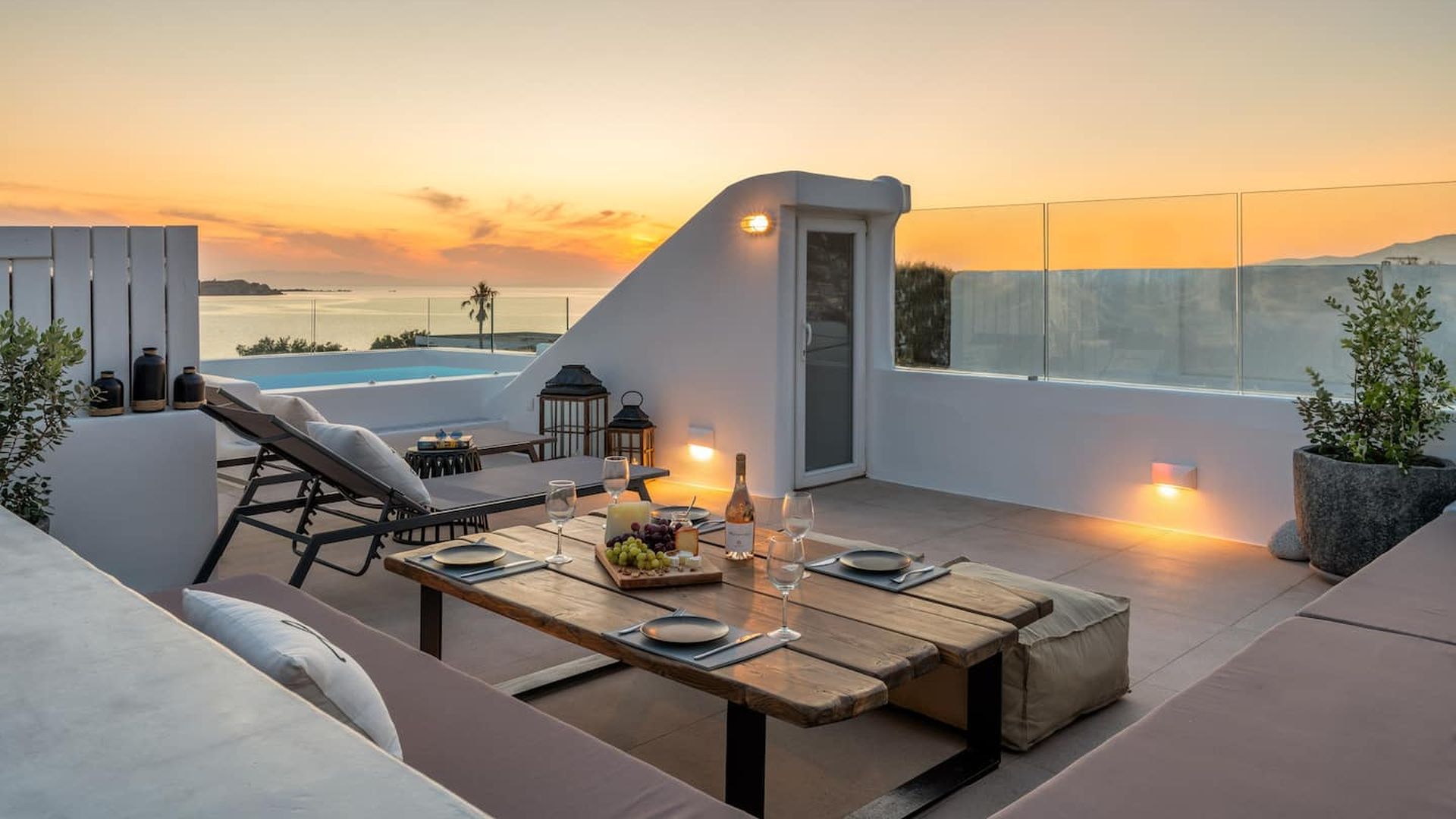 sunset penthouse mykonos - d'angelo penthouse mykonos 12