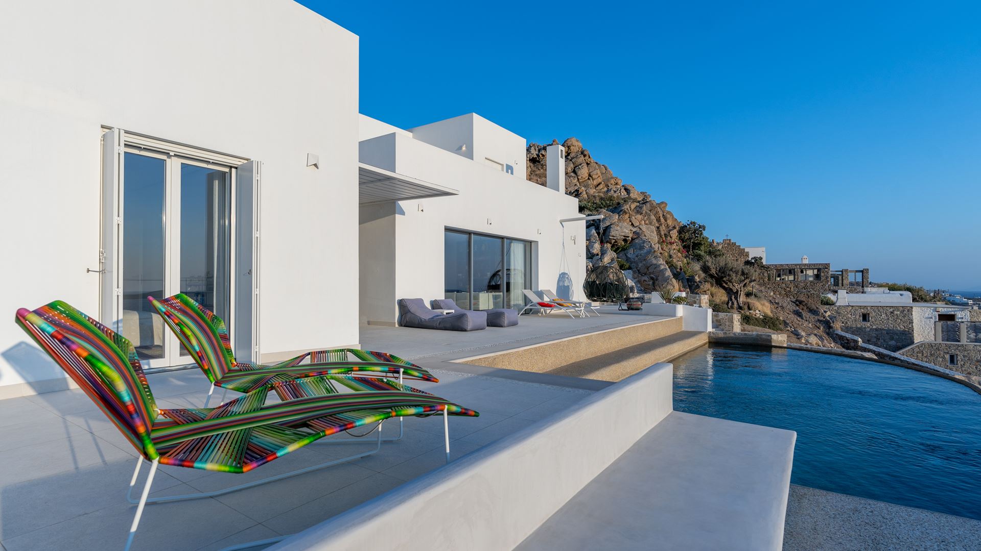 pool - villa kim mykonos