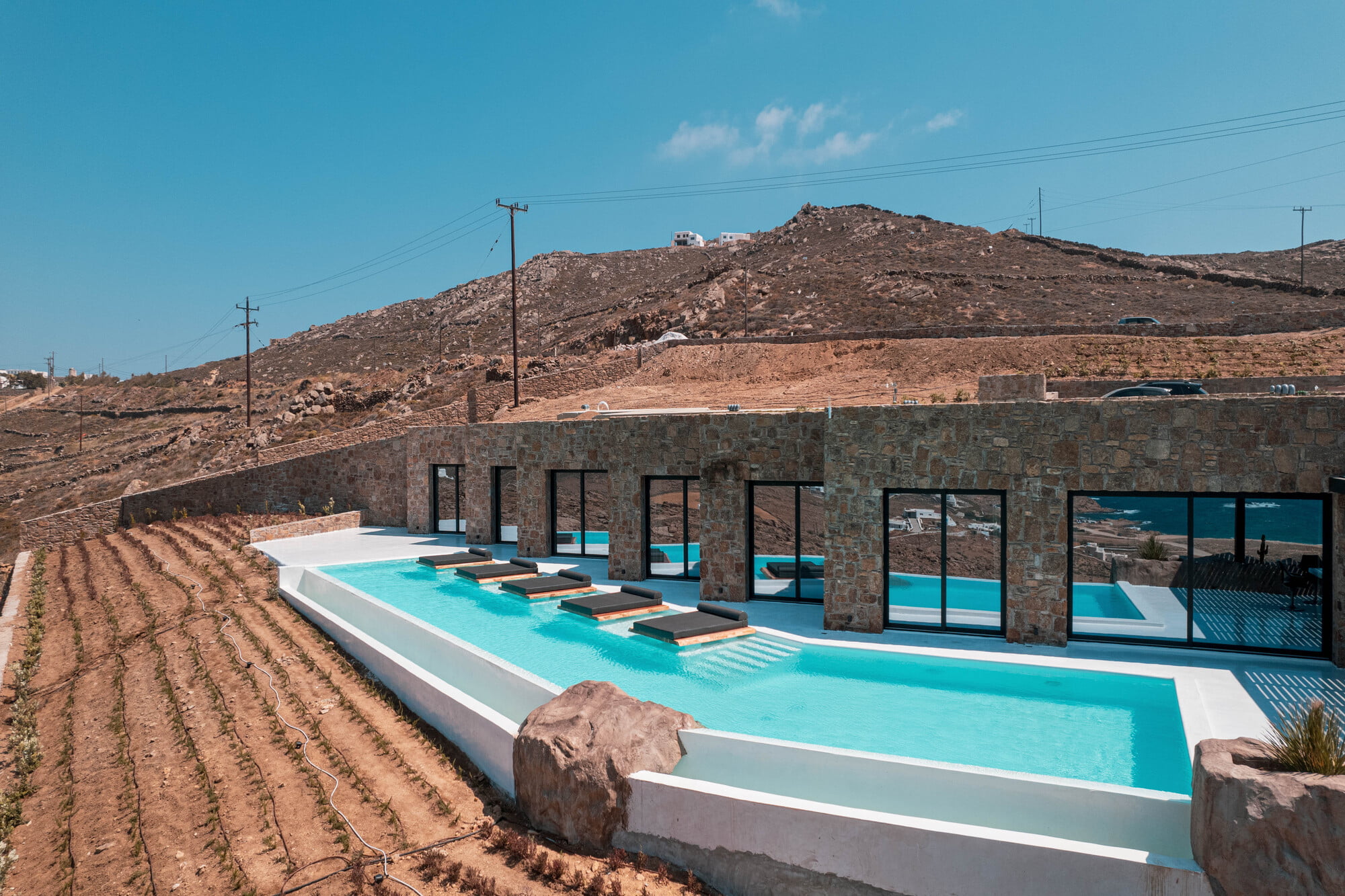 mansions in mykonos - villas mykonos