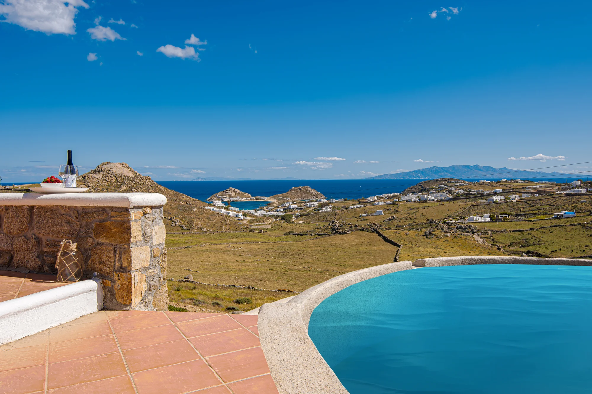 chic villa in Mykonos - Jupiter villa - villas mykonos rent