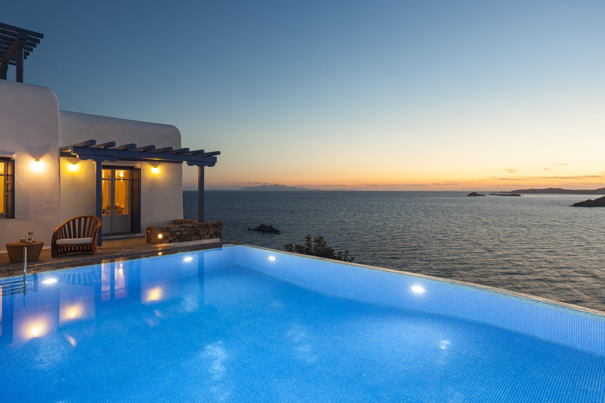 greece mykonos - best accommodations mykonos - villa melina 