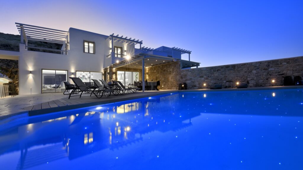 villas mykonos rent - nuevo villa